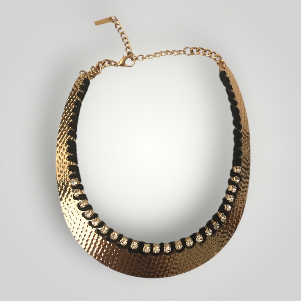 Hammered Statement Necklace